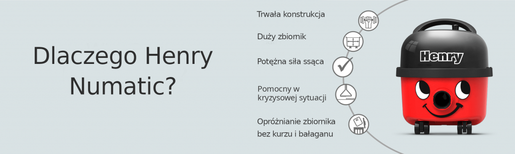 dlaczego henry Numatic 200